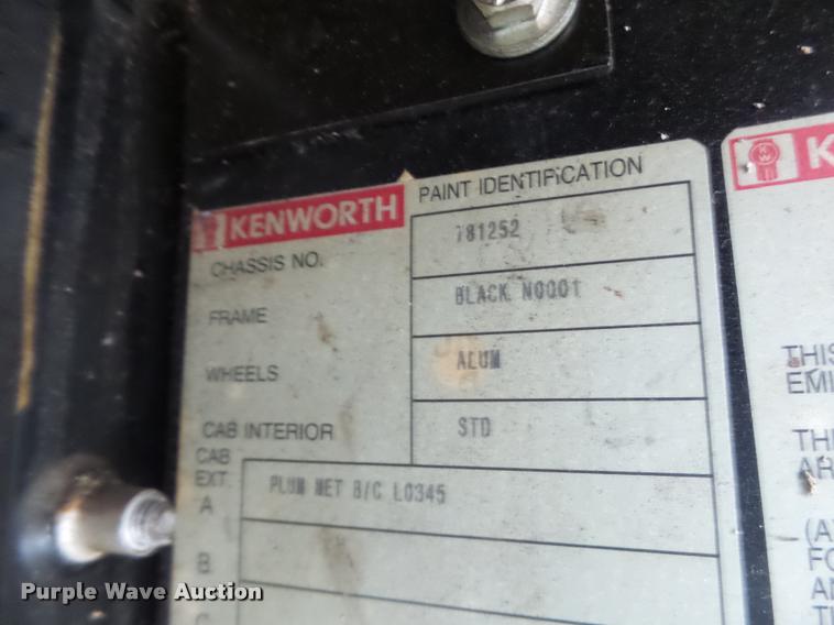 image for item DA3467 1998 Kenworth T600 semi truck