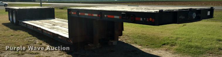 image for item DA4404 1980 Vulcan LBD-25S double drop deck trailer