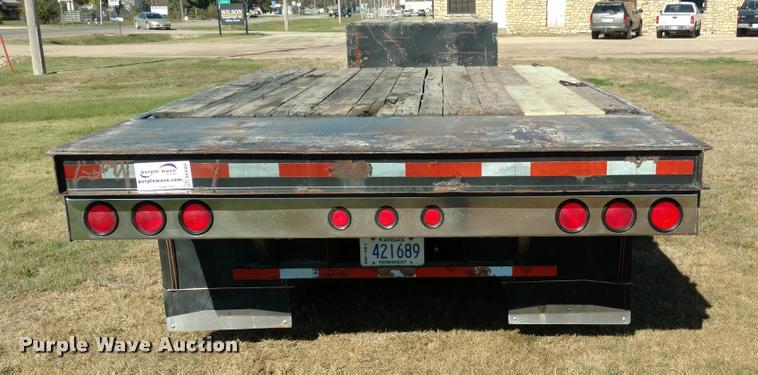 image for item DA4404 1980 Vulcan LBD-25S double drop deck trailer