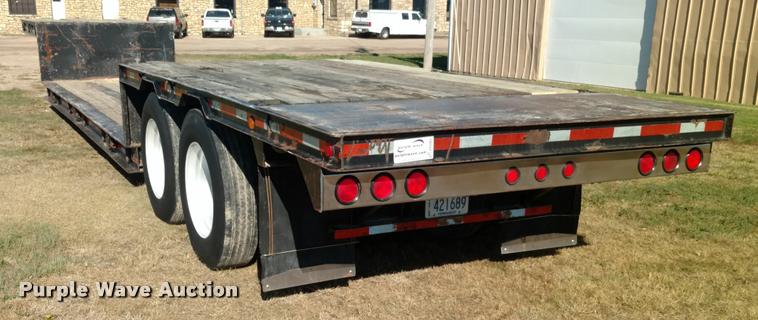 image for item DA4404 1980 Vulcan LBD-25S double drop deck trailer