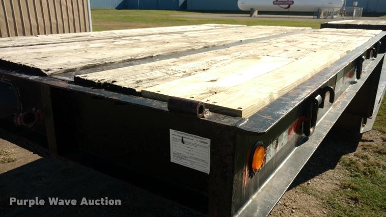 image for item DA4404 1980 Vulcan LBD-25S double drop deck trailer