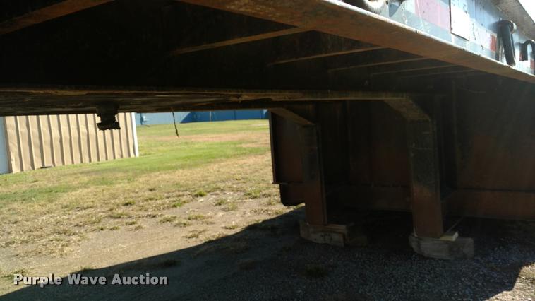 image for item DA4404 1980 Vulcan LBD-25S double drop deck trailer