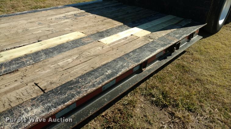 image for item DA4404 1980 Vulcan LBD-25S double drop deck trailer