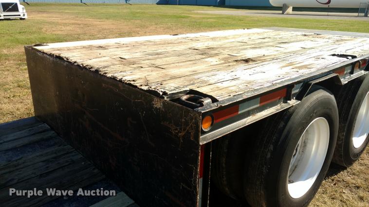 image for item DA4404 1980 Vulcan LBD-25S double drop deck trailer