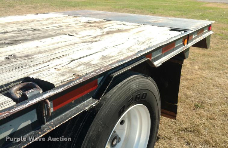 image for item DA4404 1980 Vulcan LBD-25S double drop deck trailer