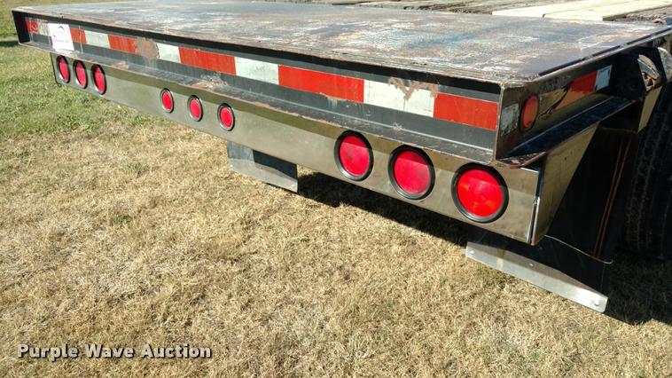 image for item DA4404 1980 Vulcan LBD-25S double drop deck trailer