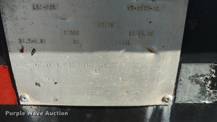 image for item DA4404 1980 Vulcan LBD-25S double drop deck trailer