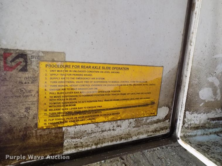 image for item DA6078 2006 Transcraft Eagle RS2 drop deck trailer