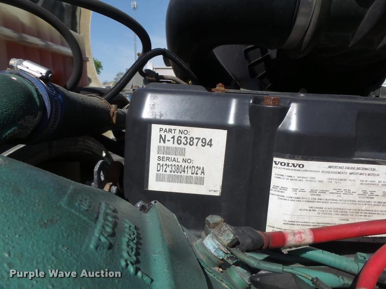 image for item DB1316 2004 Volvo VNM semi truck