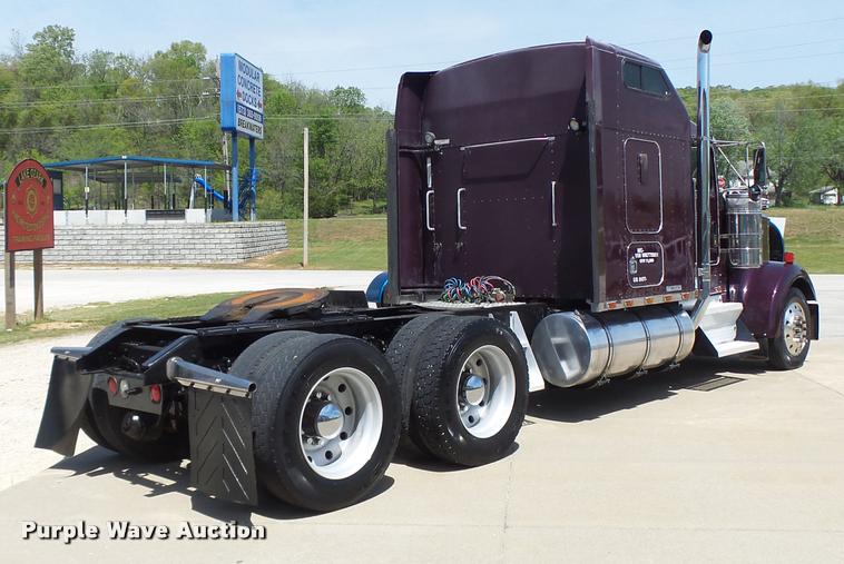 image for item DB1319 1998 Kenworth W900 semi truck