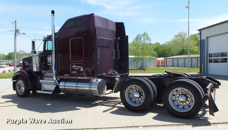 image for item DB1319 1998 Kenworth W900 semi truck