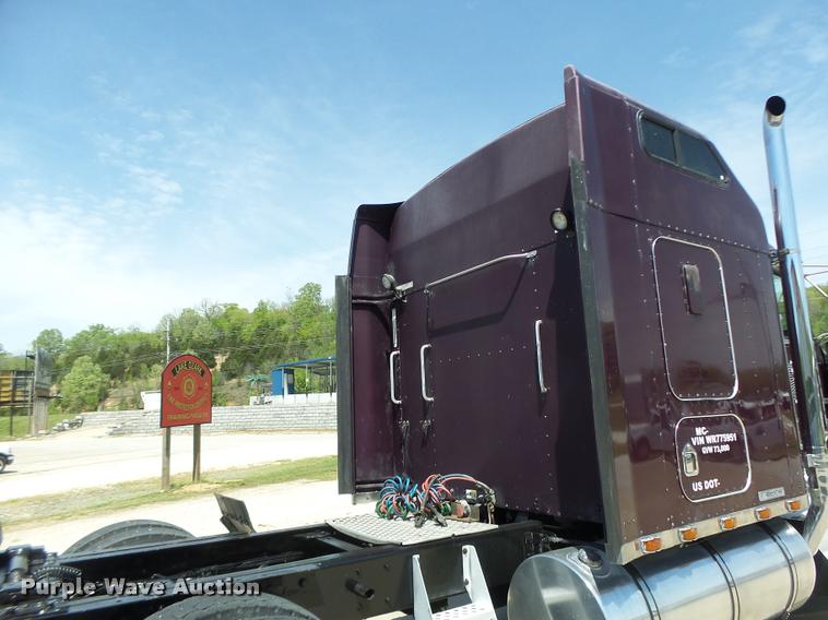 image for item DB1319 1998 Kenworth W900 semi truck