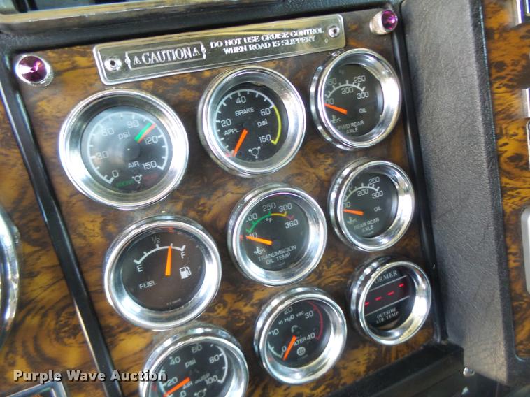 image for item DB1319 1998 Kenworth W900 semi truck