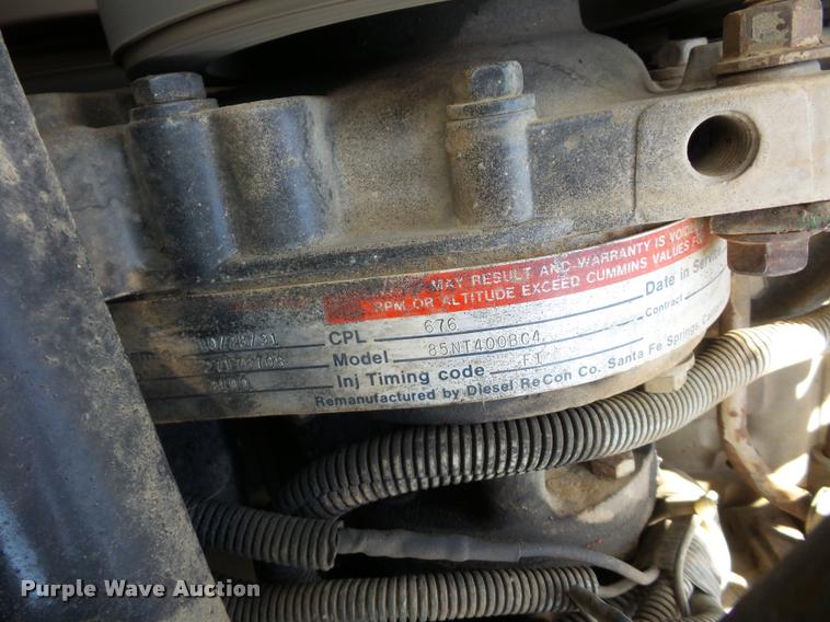 image for item DB3005 1985 Freightliner FLC semi truck