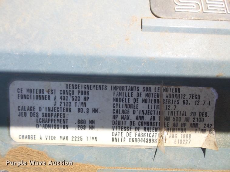 image for item F1997 1999 Freightliner FLD semi truck