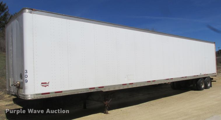 image for item K6147 2005 Wabash dry van trailer