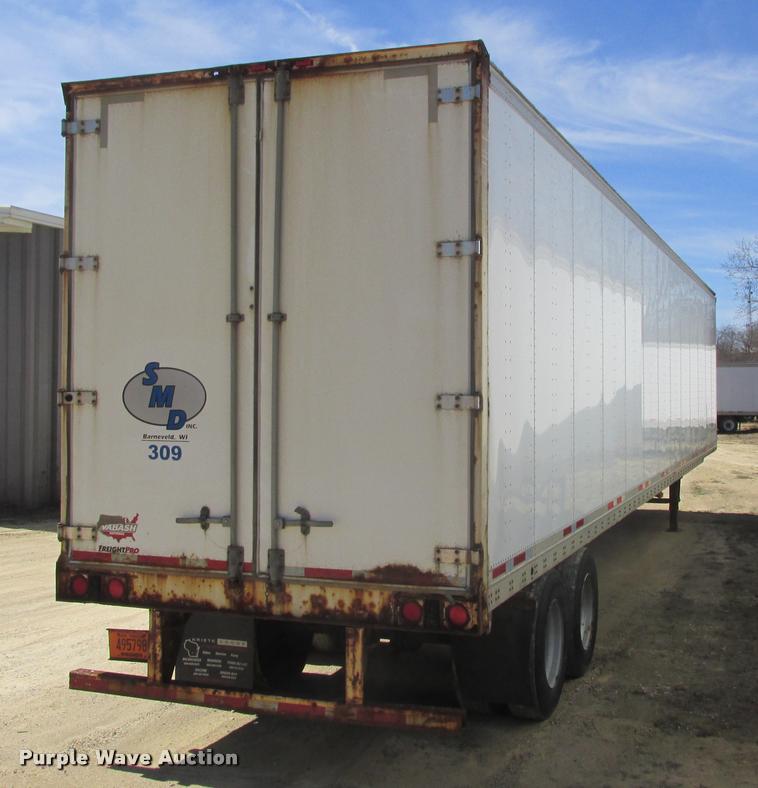 image for item K6147 2005 Wabash dry van trailer