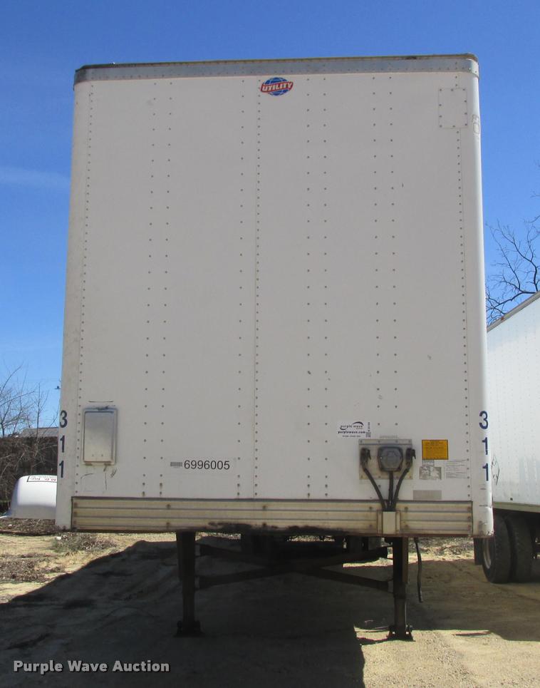 image for item K6149 2006 Utility dry van trailer