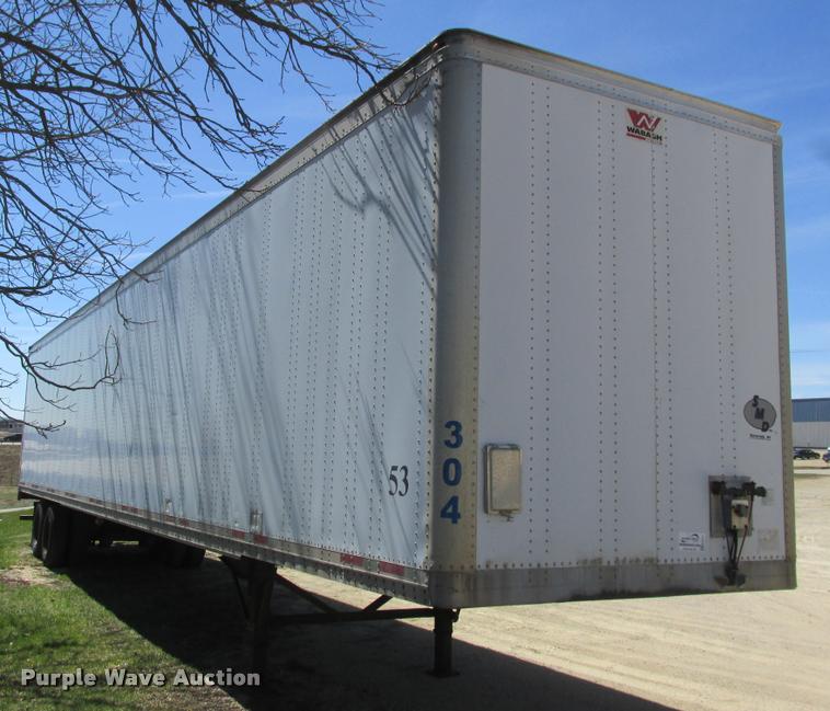 image for item K6150 2003 Wabash dry van trailer