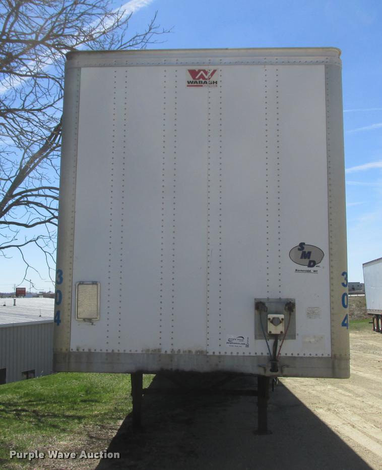 image for item K6150 2003 Wabash dry van trailer