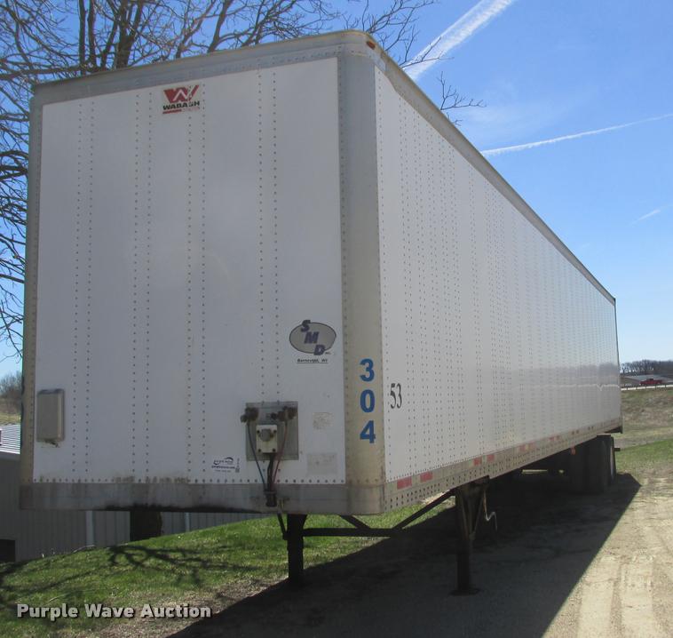 image for item K6150 2003 Wabash dry van trailer