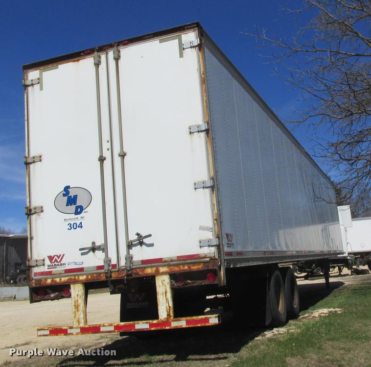 image for item K6150 2003 Wabash dry van trailer