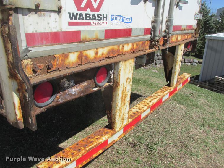 image for item K6150 2003 Wabash dry van trailer