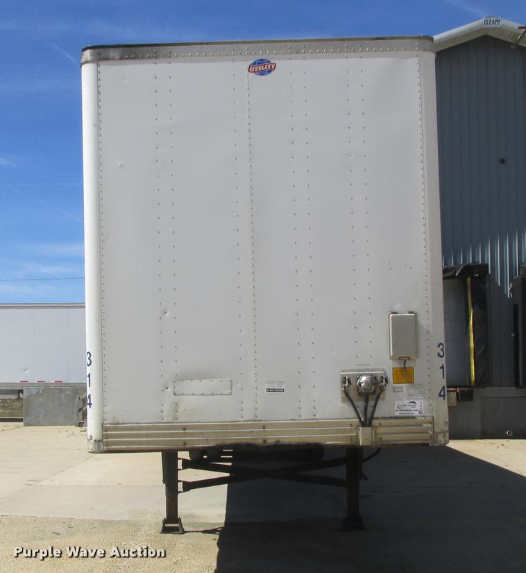 image for item K6151 2005 Utility dry van trailer
