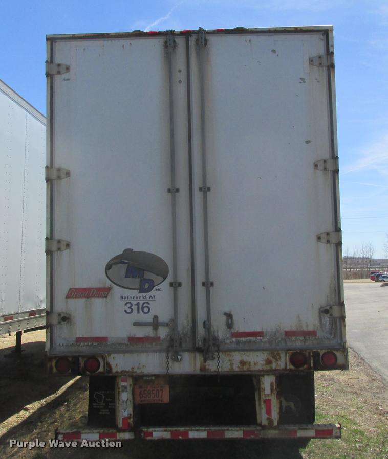 image for item K6152 2004 Great Dane dry van trailer