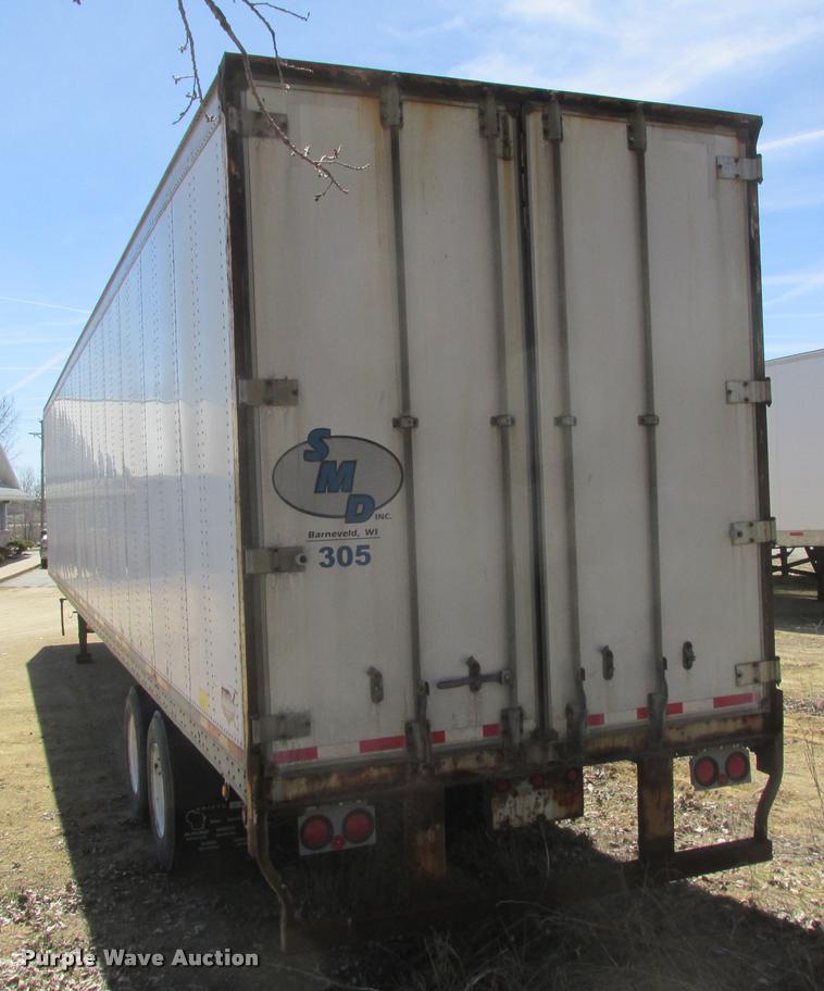 image for item K6154 1999 Wabash dry van trailer
