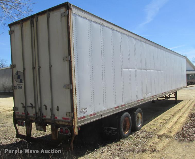 image for item K6154 1999 Wabash dry van trailer