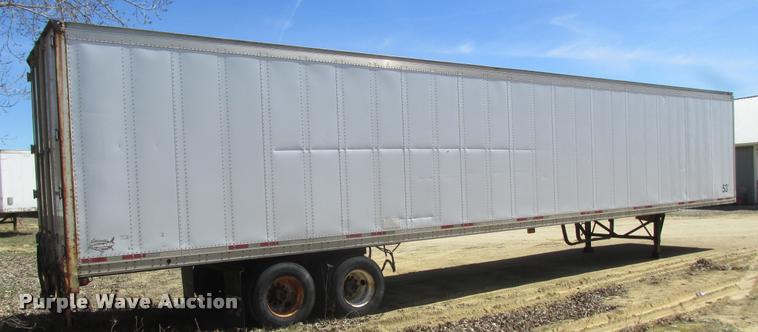 image for item K6154 1999 Wabash dry van trailer