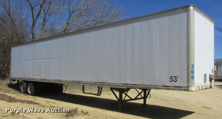 image for item K6154 1999 Wabash dry van trailer