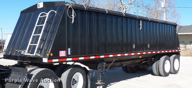 image for item L4521 2010 Neville Built double hopper grain trailer