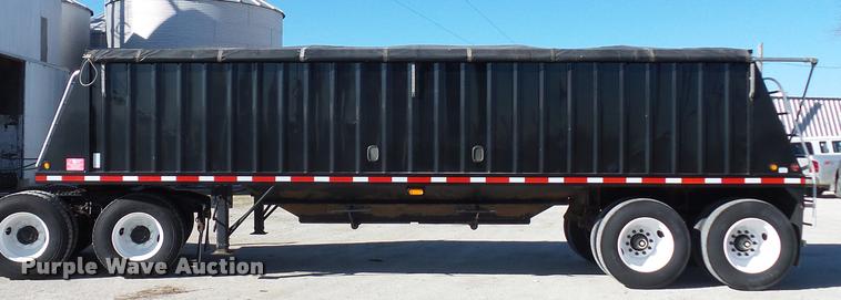 image for item L4521 2010 Neville Built double hopper grain trailer
