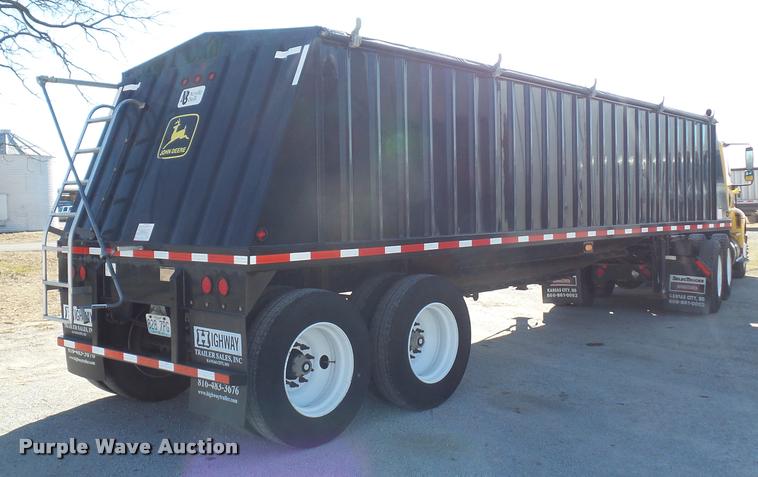 image for item L4521 2010 Neville Built double hopper grain trailer