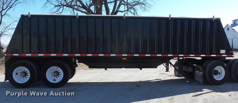 image for item L4521 2010 Neville Built double hopper grain trailer