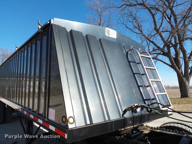 image for item L4521 2010 Neville Built double hopper grain trailer