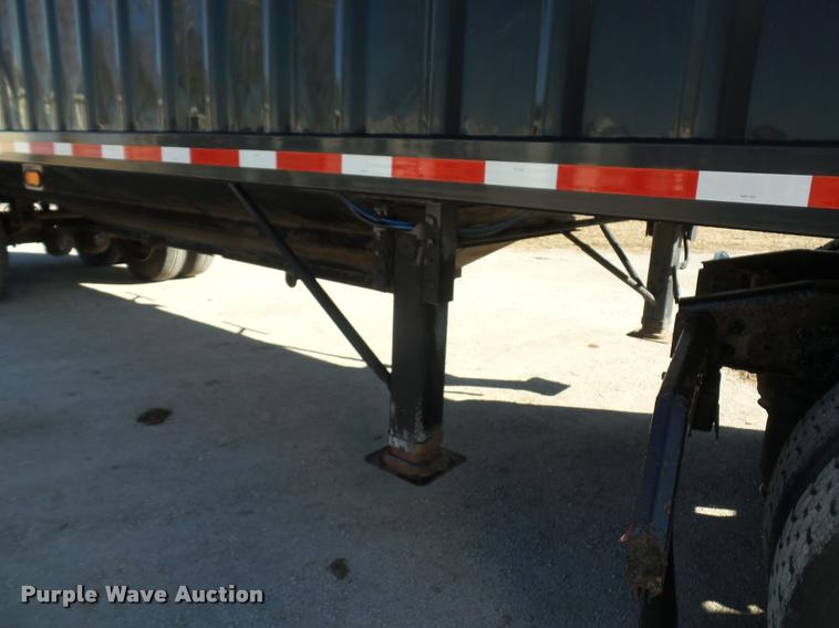 image for item L4521 2010 Neville Built double hopper grain trailer
