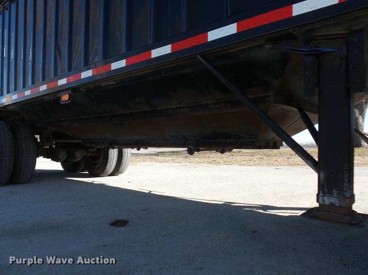 image for item L4521 2010 Neville Built double hopper grain trailer