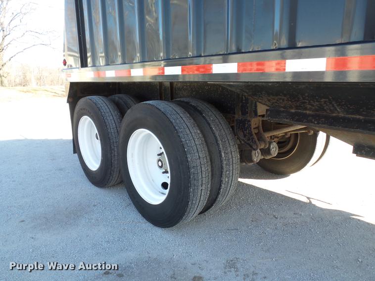 image for item L4521 2010 Neville Built double hopper grain trailer