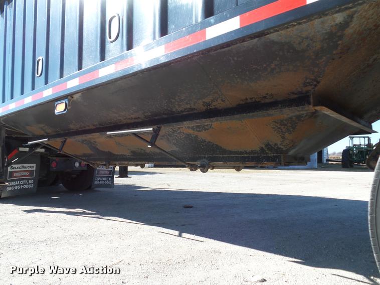 image for item L4521 2010 Neville Built double hopper grain trailer