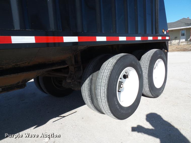 image for item L4521 2010 Neville Built double hopper grain trailer