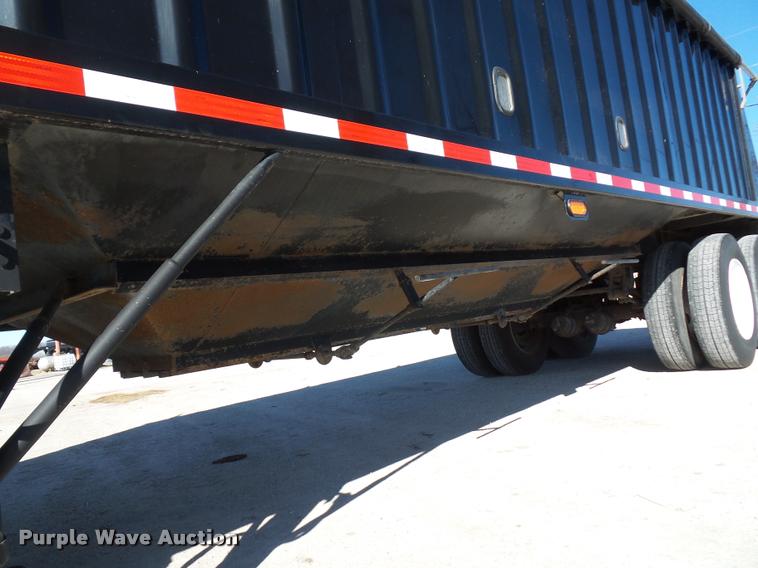 image for item L4521 2010 Neville Built double hopper grain trailer
