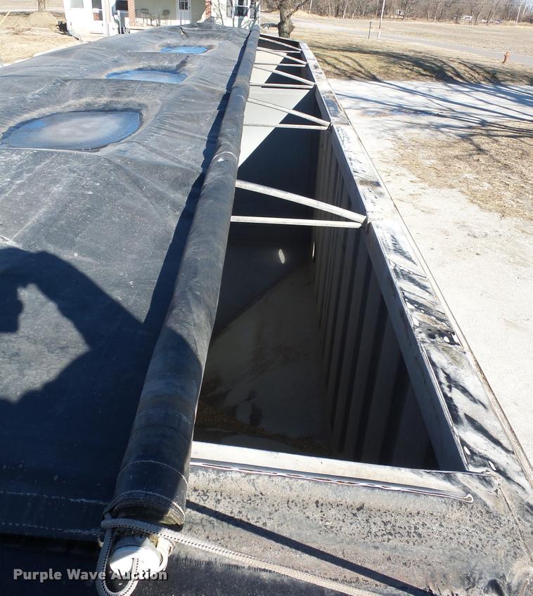 image for item L4521 2010 Neville Built double hopper grain trailer