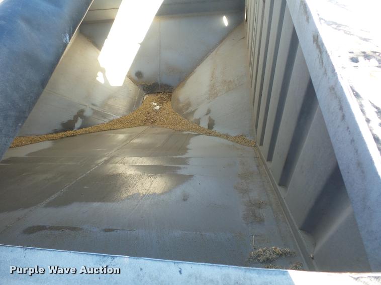 image for item L4521 2010 Neville Built double hopper grain trailer