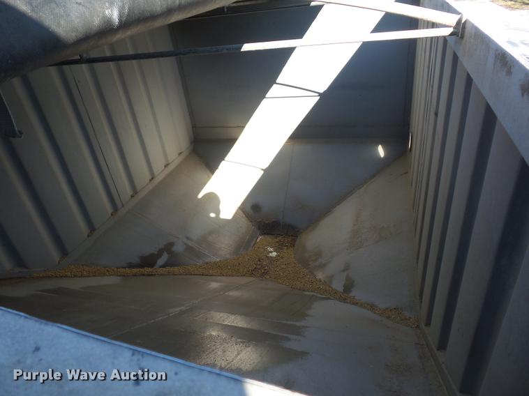 image for item L4521 2010 Neville Built double hopper grain trailer