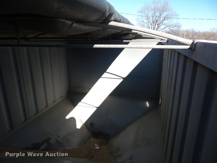 image for item L4521 2010 Neville Built double hopper grain trailer