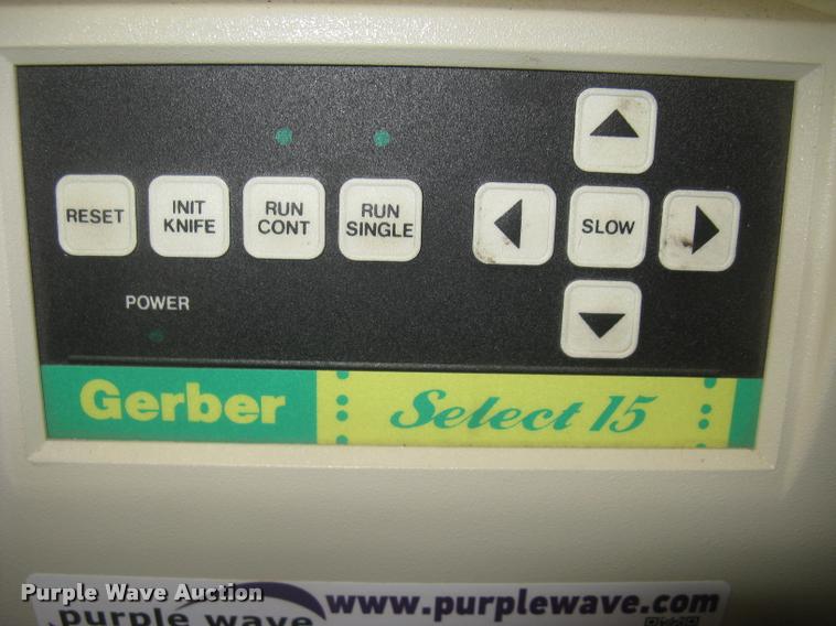 image for item BP9501 Gerber Select 15 vinyl cutter
