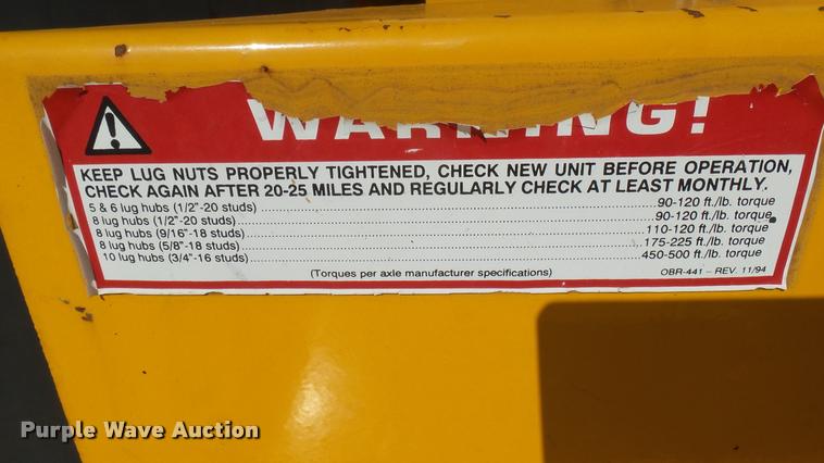 image for item DS9093 1996 Brush Bandit 150XP wood chipper